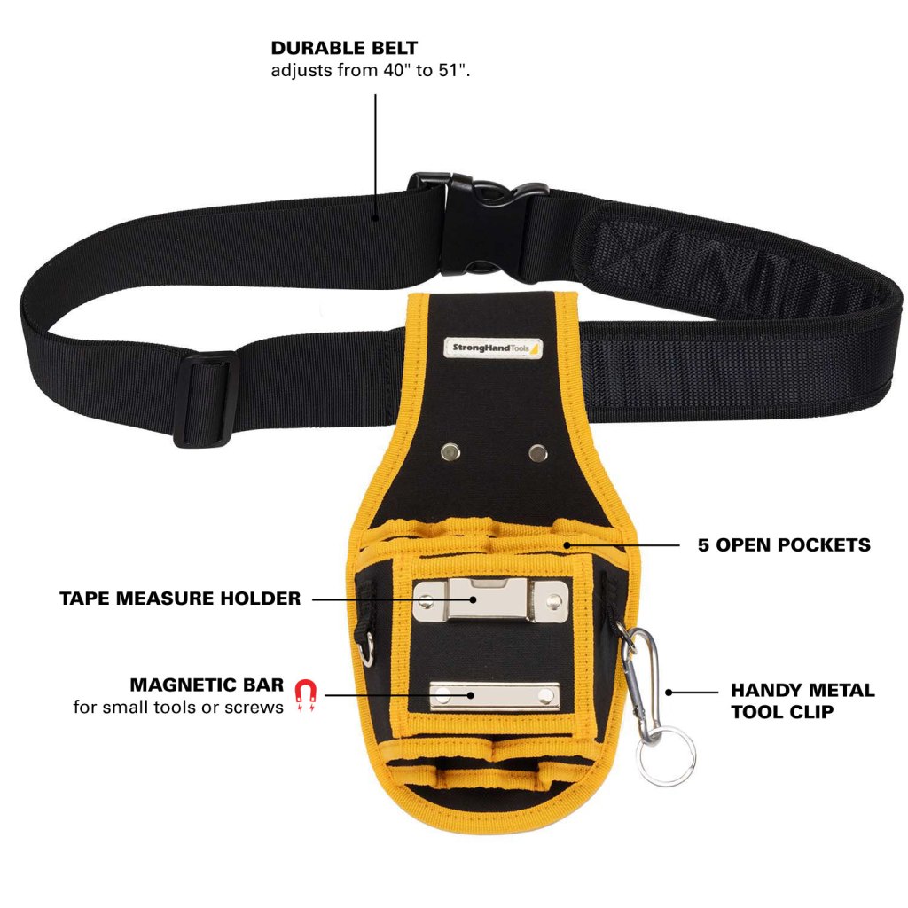 Tool Pouch with Screw Magnet