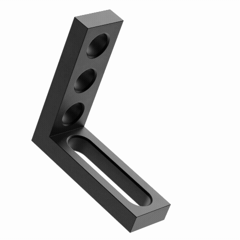 Right Angle Brackets, 5/8 Holes